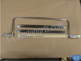 1980 1981 1982 1983 1984 1985 1986 1987 1988 1989 1990 1991 1992 Cadillac Fleetwood Deville Brougham RWD TRUNK DECK LID LIP LICENSE PLATE MOLDING TRIM #9637551/#20187148/#20187149